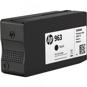 HP 963 черна мастилена касета 3JA26AE